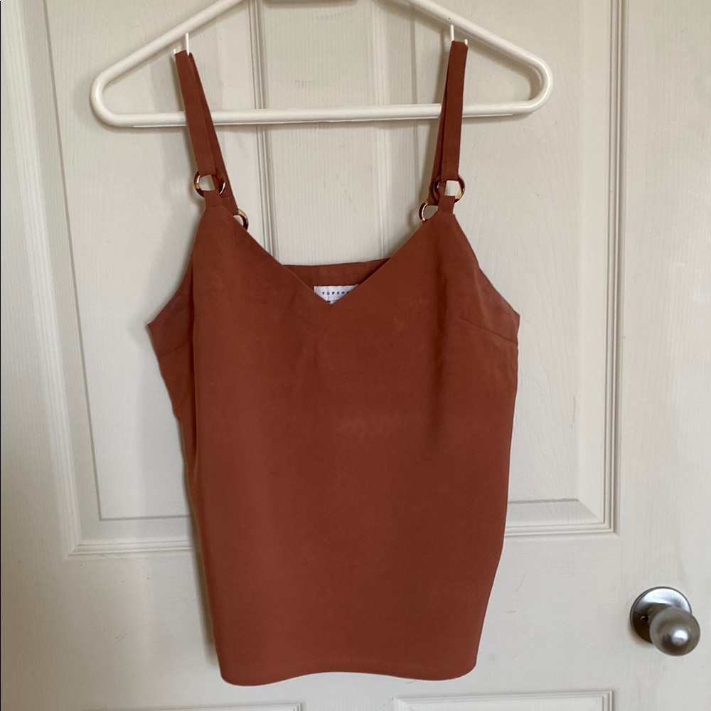 Elegant Brown Women's Top